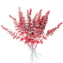Load image into Gallery viewer, 1 Piece Simulation Eucalipto Single Artificial Eucalyptus Leaf Artificial Plants For Wedding Shooting Prop Home Decoration

