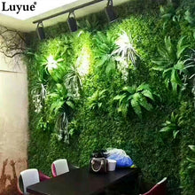 Load image into Gallery viewer, Luyue Artificial Plant Wall Plant Accessories Green plants Grass  Subtropical plant table decoration wall hotel accessories
