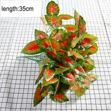 Load image into Gallery viewer, Luyue Artificial Plant Wall Plant Accessories Green plants Grass  Subtropical plant table decoration wall hotel accessories
