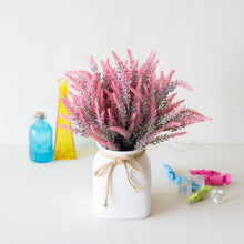 Load image into Gallery viewer, 1 bundle Romantic Provence avender wedding decorative flower vase for home decor artificial flowers grain decorative fake plants
