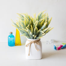 Load image into Gallery viewer, 1 bundle Romantic Provence avender wedding decorative flower vase for home decor artificial flowers grain decorative fake plants
