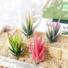 Load image into Gallery viewer, Assorted Realistic Green Faux Artificial Succulent Plants Aloe Foliage Fake Plastic Green Cactus Home Garden Decoration Hot Sale
