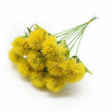 Load image into Gallery viewer, 1 bunch Artificial plants Dandelion bouquet vases for home decor wedding decorative fake flowers needlework ornamental flowerpot

