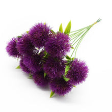 Load image into Gallery viewer, 1 bunch Artificial plants Dandelion bouquet vases for home decor wedding decorative fake flowers needlework ornamental flowerpot
