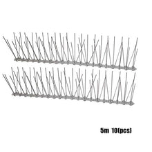 Load image into Gallery viewer, Stainless Steel Anti Bird Spikes Extra Wide Home Bird Blinder Outdoor for Get Rid of Pigeons &amp; Scare Birds Pest Control Repeller
